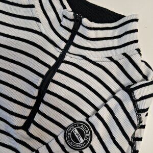 L-RL Lauren Active 1/4 zip sweater